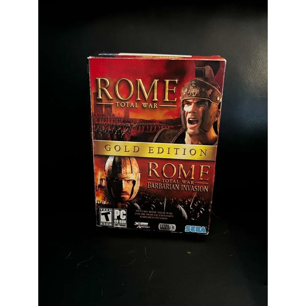 Rome: Total War -- Gold Edition (PC, 2006) No Manual Video Game